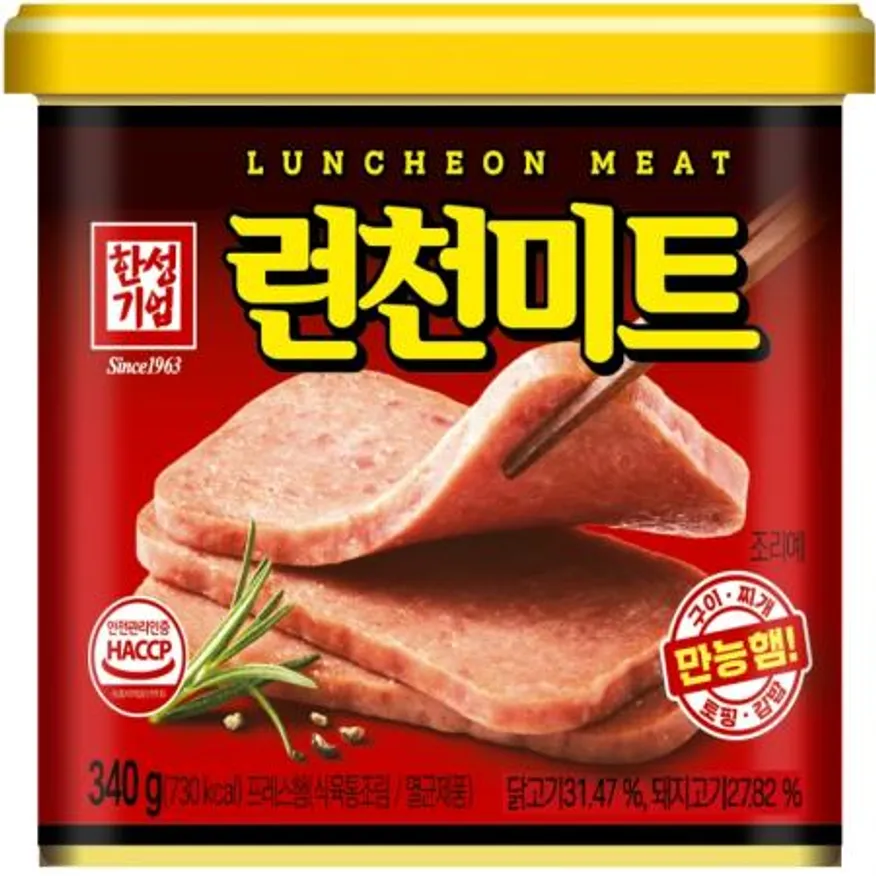 (16:30마감(D) 런천미트(한성/계육:국산,돈육:국산+외국산/340g)EA 이미지