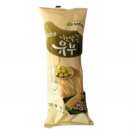 (16:30마감(D) 유부(대두:외국산/신미/냉동/110~115g/김밥용)EA 이미지