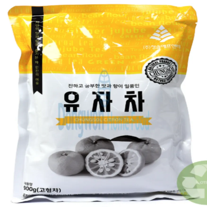 (16:30마감(D) 유자차(청솔/900g/자판기용)EA 이미지