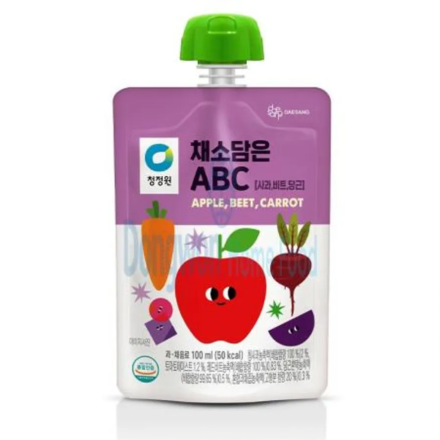 (16:30마감(D) 채소담은ABC(청정원/100ML*40EA)BOX 이미지