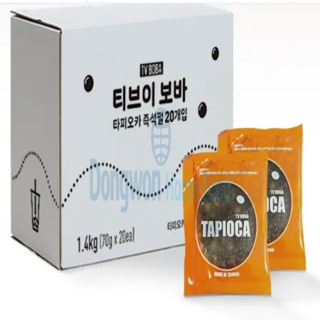 (16:30마감(D) 티브비보바(네이쳐티/냉동/70g*20입/즉석펄)EA 이미지