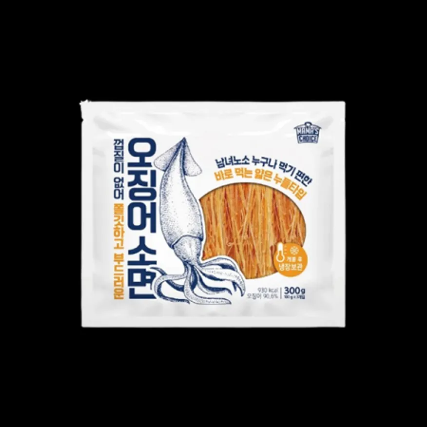 코스트코/MAMA\\\\\\\\\\\\\\\'S CHOICE-오징어소면 300G (100G x 3) 이미지