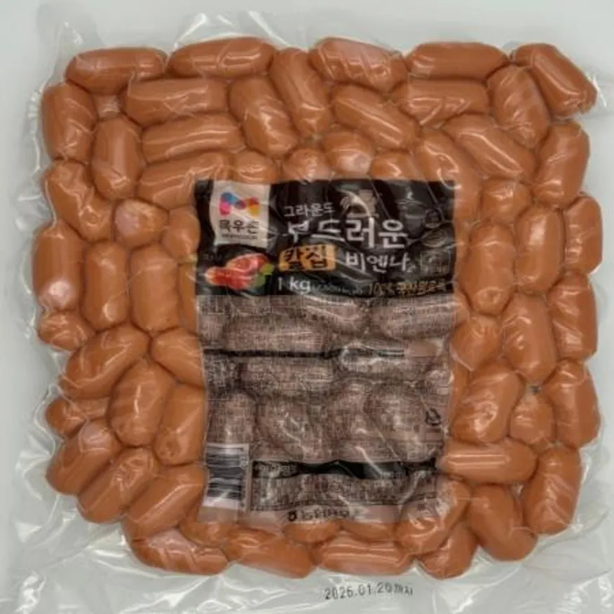 (16:30마감(D) 그라운드부드러운칼집비엔나(목우촌/계육:국산,돈육:국산/1kg)EA 이미지