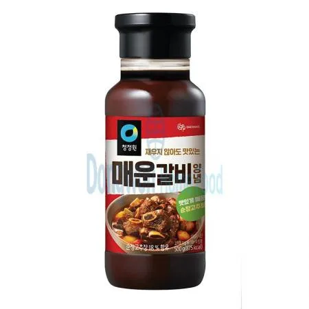 (16:30마감(D) 청정원매운갈비양념(대상/500g)EA 이미지