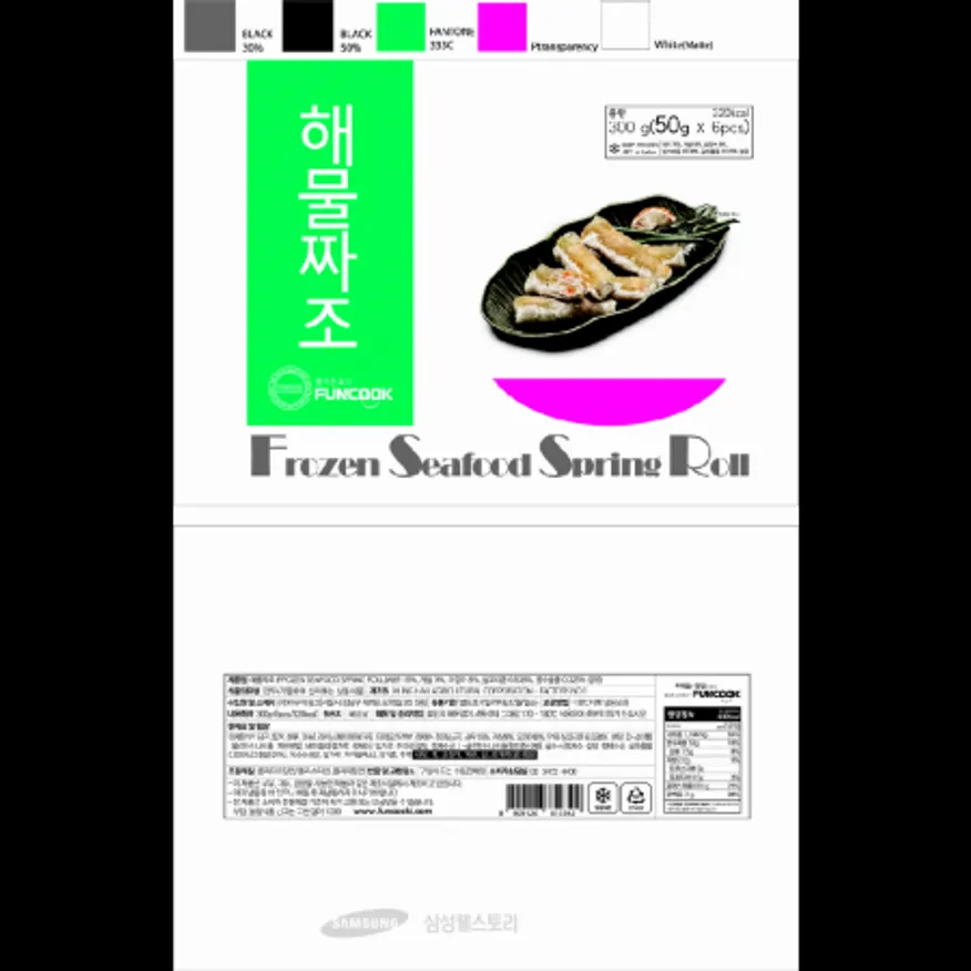 (16:30마감)해물짜조(아쿠아링크/300G(50G*6EA)/PAC/베트남산) 이미지