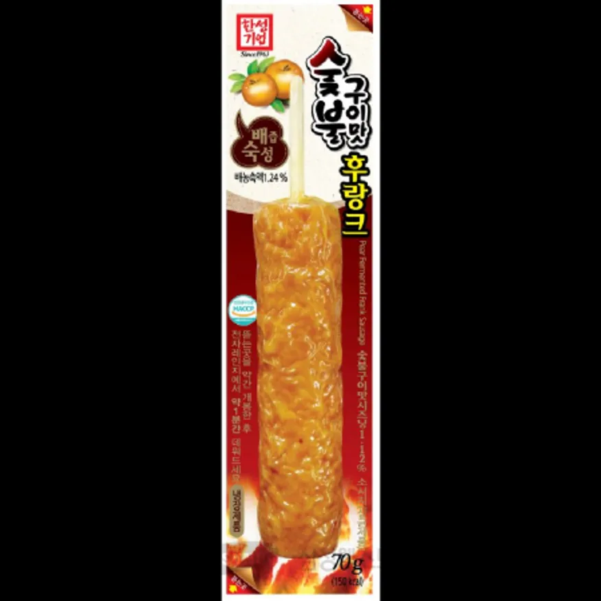 (16:30마감)배즙숙성숯불구이맛후랑크(70G/EA/계육:국산/한성/돈육) 이미지