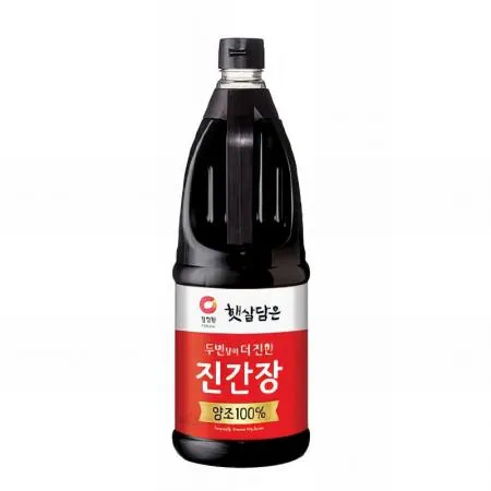 (16:30마감(D) 청정원햇살담은두번달인진간장(대상/1.7L)EA-N 이미지