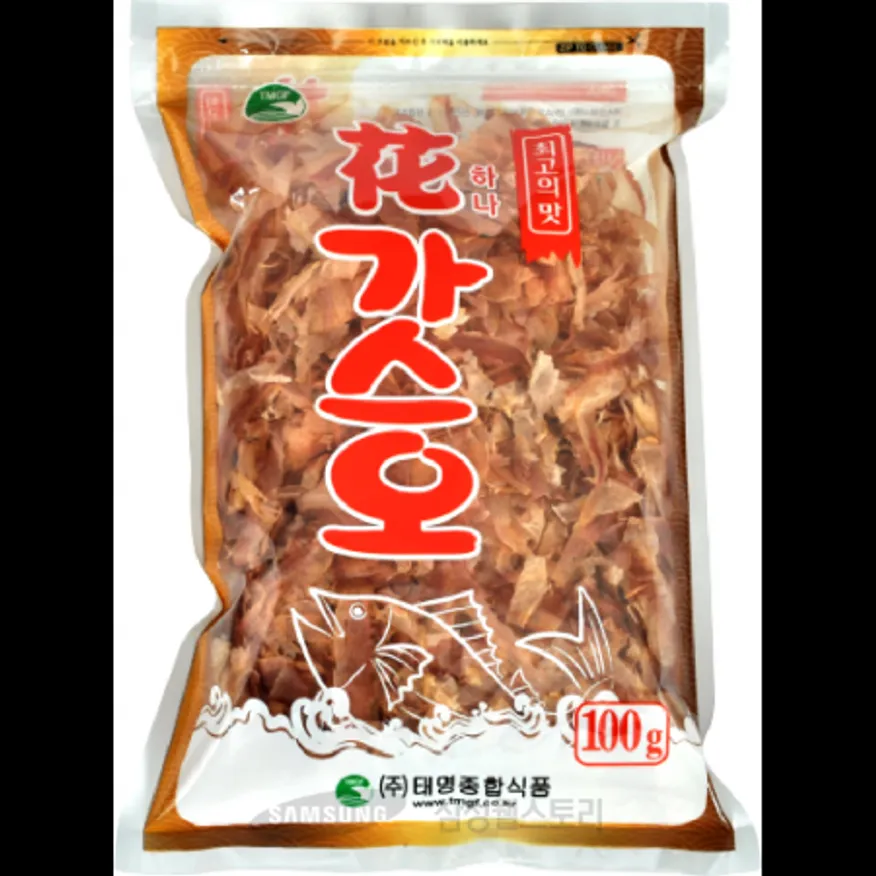 (16:30마감)하나가스오(훈제)(고명용/태명/100G/PAC/가다랑어:인도네시아산) 이미지