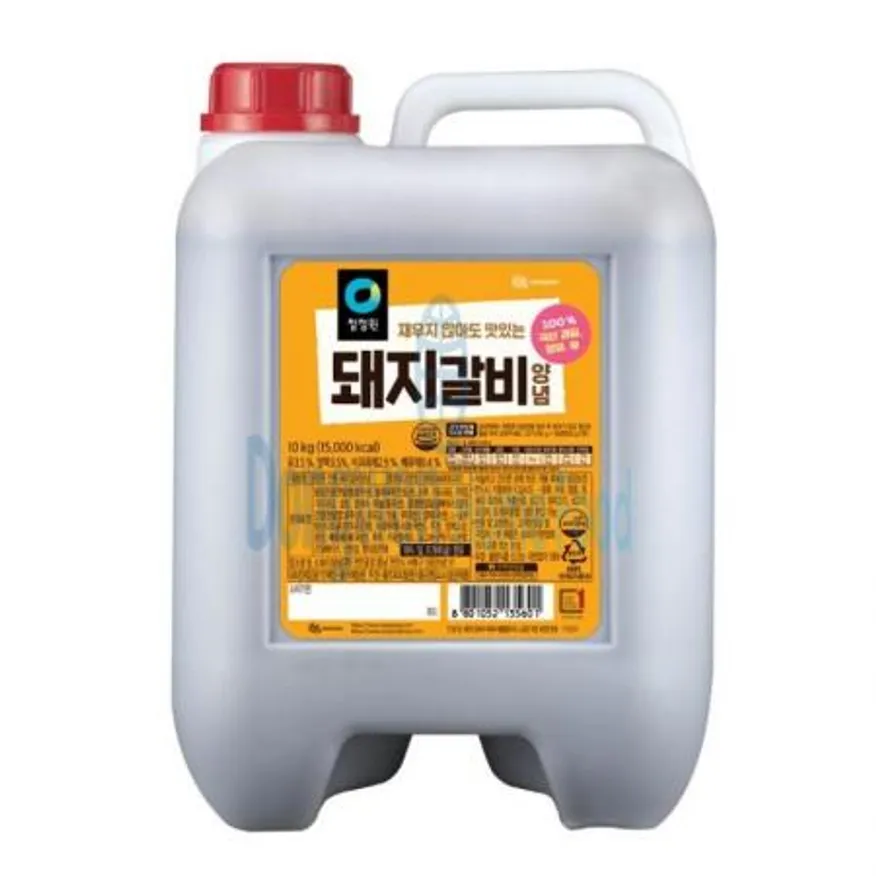 (16:30마감(D) 청정원돼지갈비양념장(대상/10kg/돈육용)EA 이미지