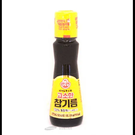 (16:30마감)고소한참기름(110ML/EA/참깨:외국산/오뚜기/통깨) 이미지