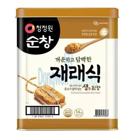 (16:30마감(D) 청정원재래식생된장(대상/캔/14Kg)EA-N 이미지