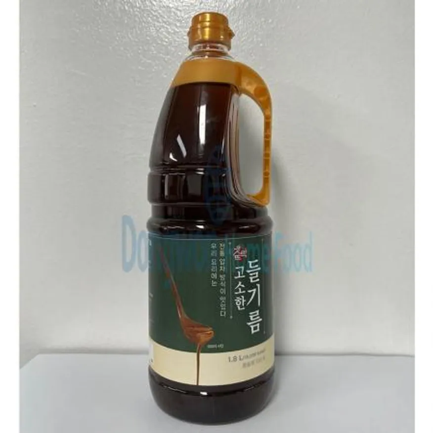 (16:30마감(D) 고소한들기름(들깨:외국산/맛뜨락/1.8L)EA 이미지