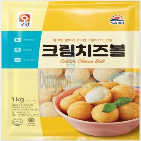 (16:30마감(D) 크림치즈볼(사조오양/냉동/1kg)EA 이미지