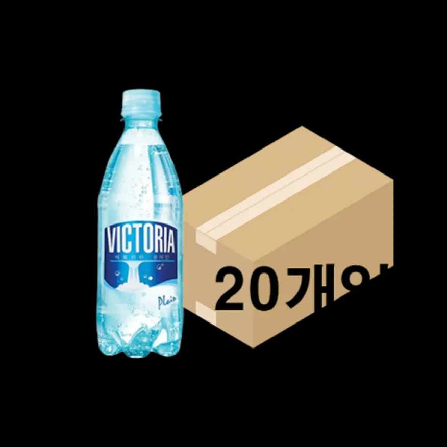 (16:30마감(L)플레인탄산수(빅토리아/박스/500ml*20개) 이미지