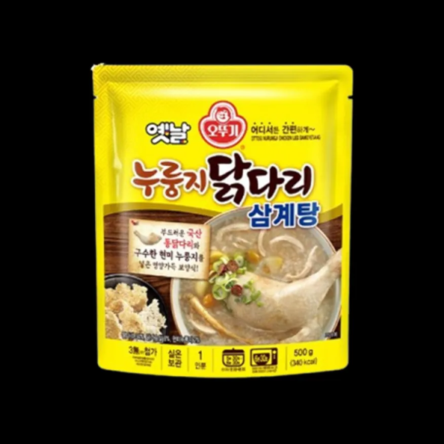 옛날누룽지닭다리삼계탕(오뚜기/박스/500g*12개) 이미지