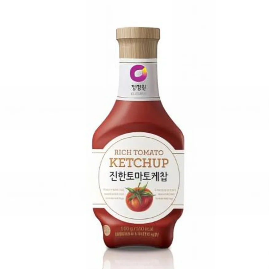 (16:30마감(D) 청정원진한케찹(대상/500g)EA 이미지