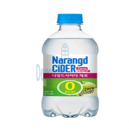 (16:30마감(D) 나랑드사이다제로(동아오츠카/그린애플/500ML*24EA)BOX 이미지