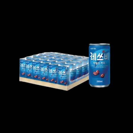 코스트코/롯데칠성-레쓰비 마일드 캔커피 200ML x 30캔 이미지