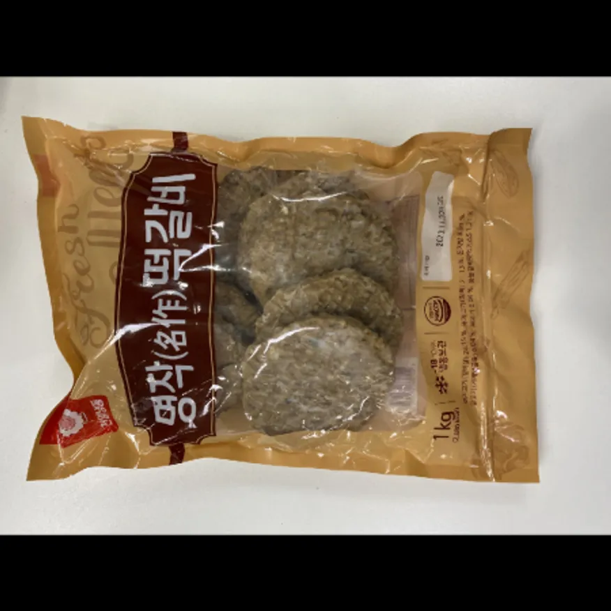 (16:30마감)명작떡갈비(천일식품/1KG(100G*10EA)/PAC/돈육:국산) 이미지