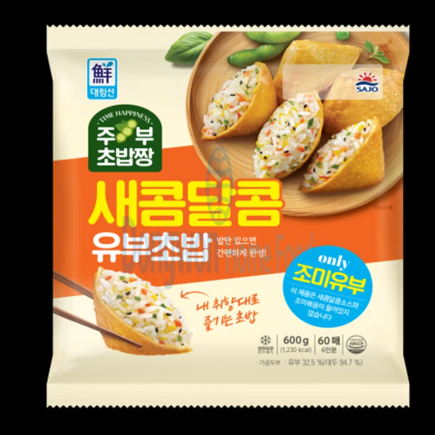 (16:30마감(D) 주부초밥짱(대두:외국산/유부만/대림/(10g*60입)/600g)EA 이미지
