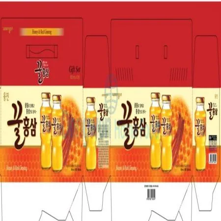 (16:30마감(D) 꿀홍삼음료(웅진/병/180ML*12입)BOX 이미지