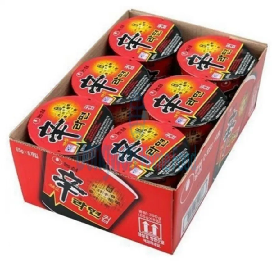 (16:30마감(D) 신라면컵(농심/소/65g*6EA)BOX 이미지