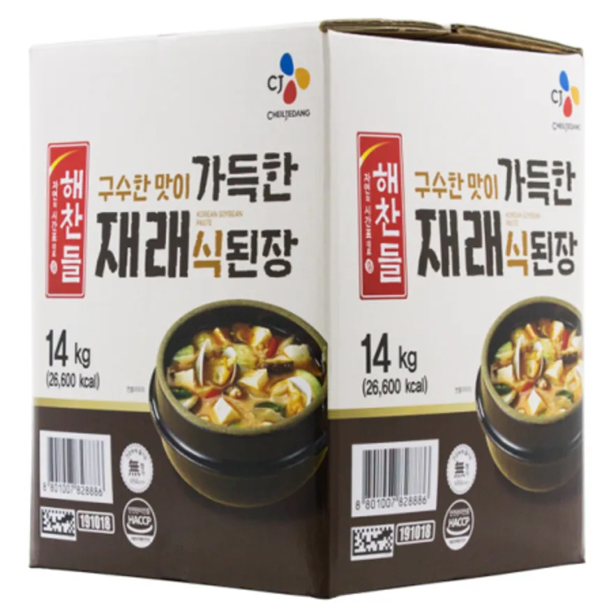구수한맛이가득한재래식된장(해찬들/14kg) 이미지
