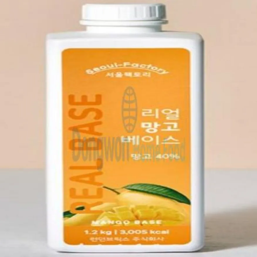 (16:30마감(D) 리얼망고베이스(서울팩토리/1.2KG)EA 이미지