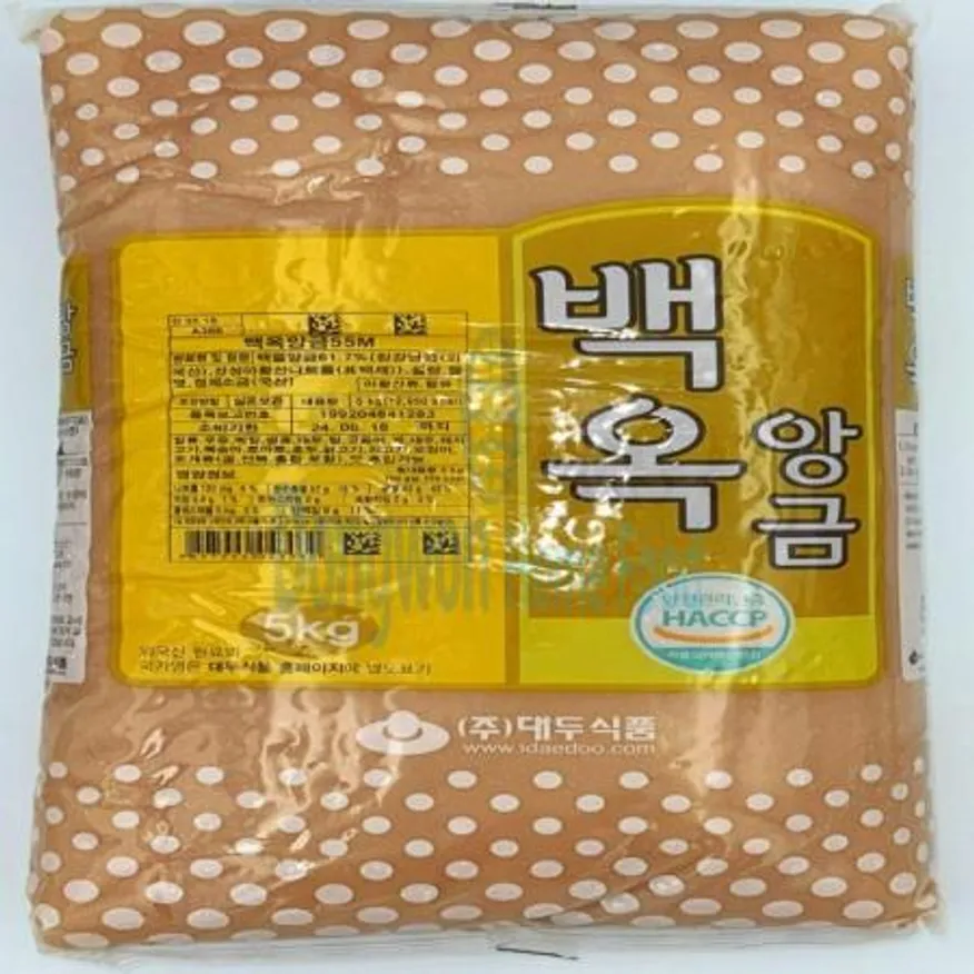 (16:30마감(D) 백앙금(대두식품/실온/55M/5KG)EA 이미지