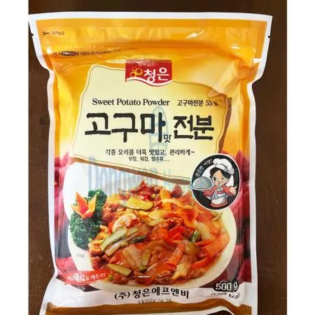 (16:30마감(D) 고구마맛전분(중국산/청은/55%/500g)EA 이미지