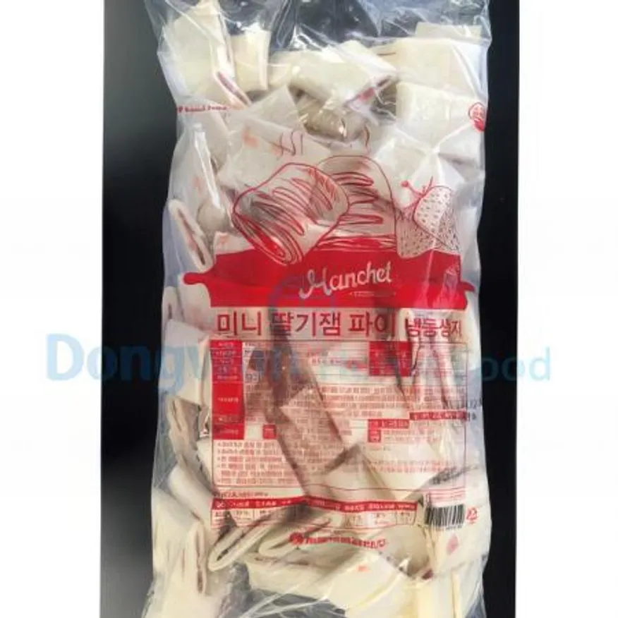 (16:30마감(D) 미니딸기쨈파이(서울식품/냉동/생지/(23g*80입)*4pk)BOX 이미지