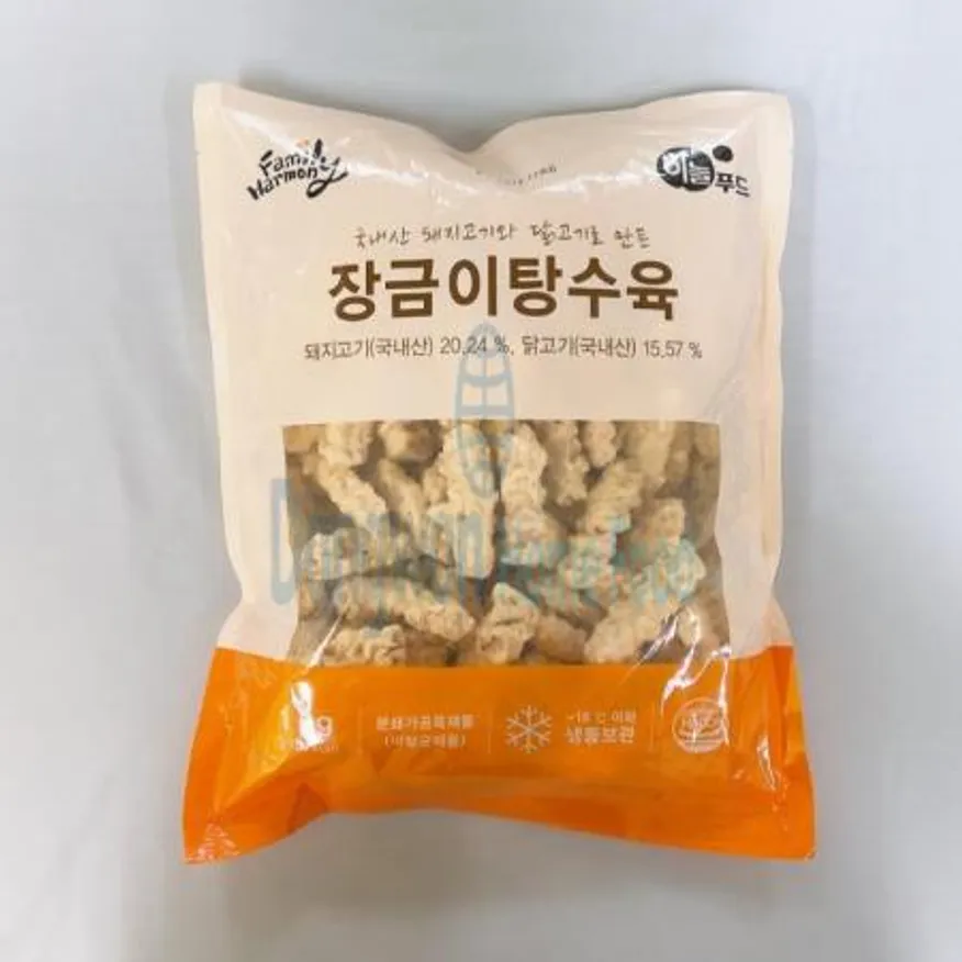 (16:30마감(D) 장금이탕수육(하늘푸드/돼지고기:국내산,닭고기:국내산/1KG)EA 이미지