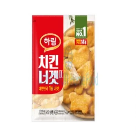 (16:30마감(D) 치킨너겟(하림/계육:국내산/냉동/1kg)EA 이미지