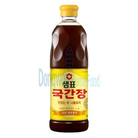 (16:30마감(D) 국간장(샘표/860ml)EA 이미지