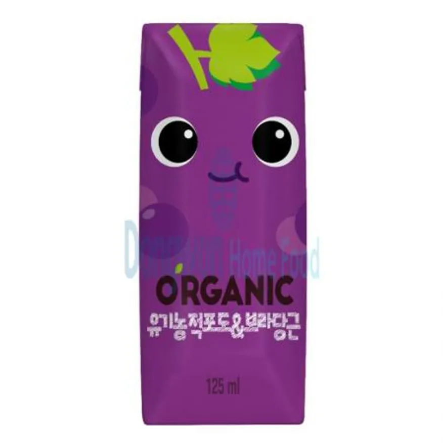(16:30마감(D) 유기농적포도&보라당근(롯데칠성/크니쁘니/125ML)EA 이미지