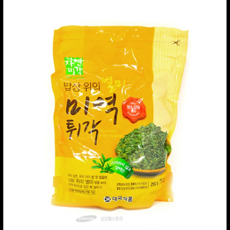 (16:30마감)RTXA미역튀각(자연미각/250G/PAC/미역:국산) 이미지