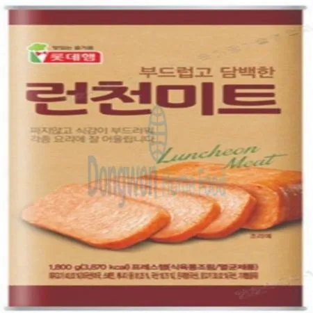 (16:30마감(D) 런천미트(롯데푸드/돼지고기:외국산,닭고기:국산/1.8KG)EA 이미지