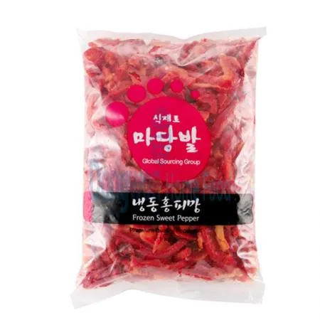 (16:30마감(D) 홍피망(중국산/푸른원/냉동/슬라이스/1kg)EA 이미지