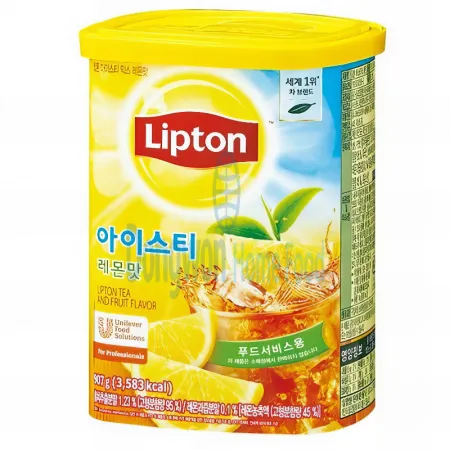 (16:30마감(D) 립톤아이스티레몬맛(통/907g)EA 이미지