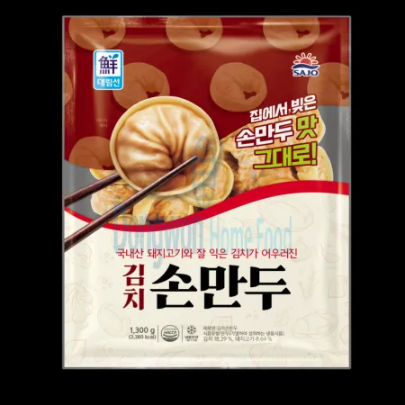 (16:30마감(D) 김치손만두(사조대림/약43입/냉동/1.3kg)EA 이미지