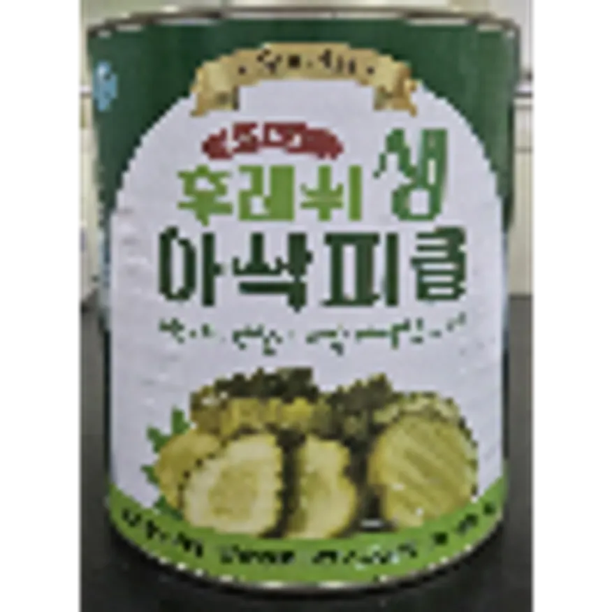 (16:30마감)후레쉬생아삭피클슬라이스,실속형,베트남산,일미푸드,3KG/EA 이미지