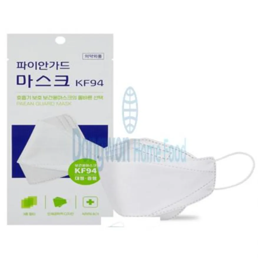 (16:30마감(D) 일회용마스크(파이안가드/KF-94/중대형/흰색/50입)EA 이미지