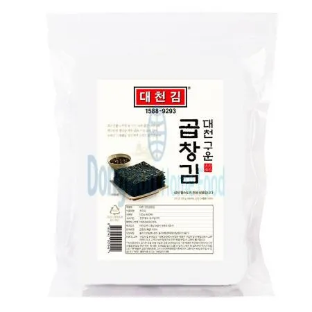 (16:30마감(D) 구운곱창김(국내산/대천김/상온/120g)EA 이미지