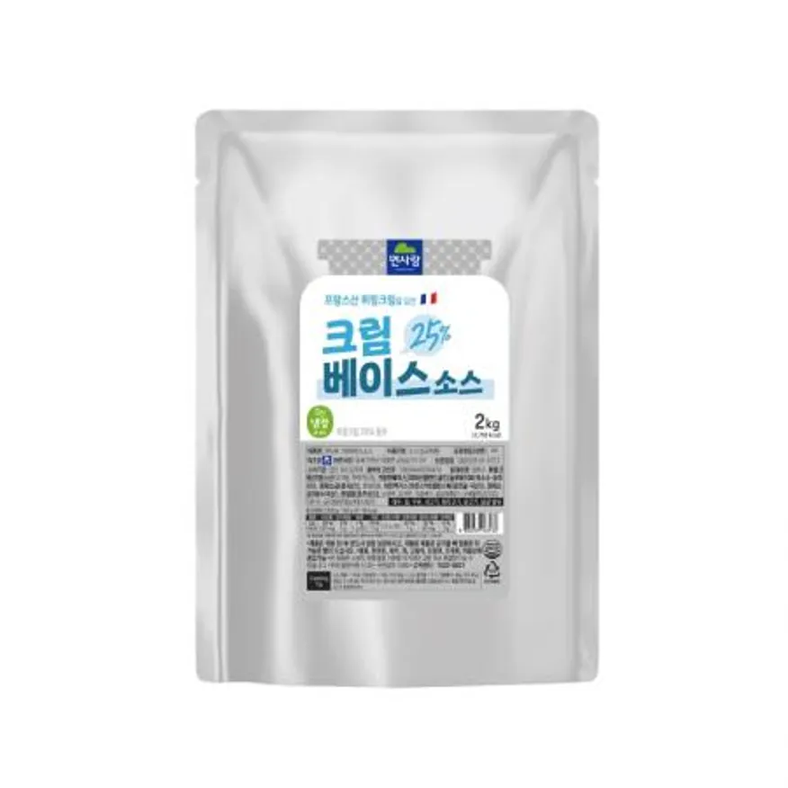 (16:30마감(D) 크림베이스소스(면사랑/냉장/2kg)EA 이미지