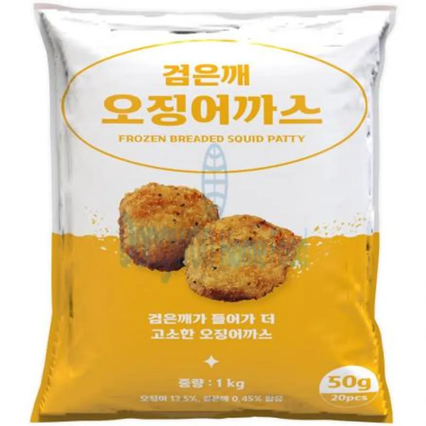 (16:30마감(D) 검은깨오징어까스(중국/아쿠아링크/50g*20입/1kg)EA 이미지