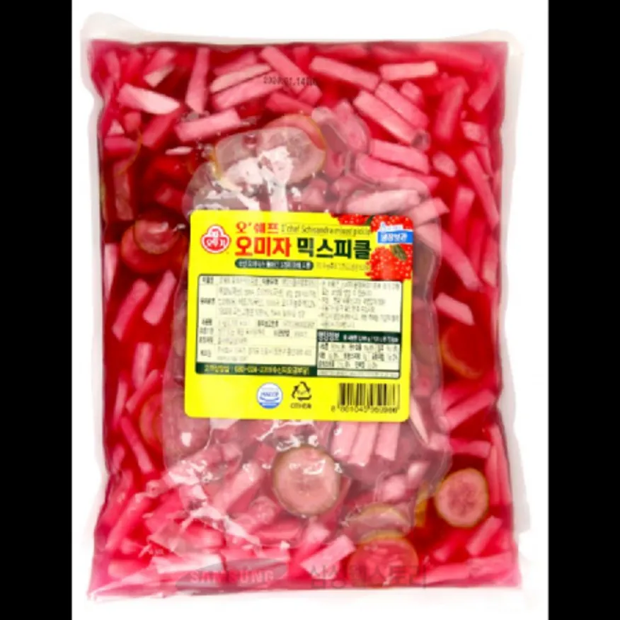 (16:30마감)오쉐프오미자피클(오뚜기/3KG/EA/무:국산) 이미지