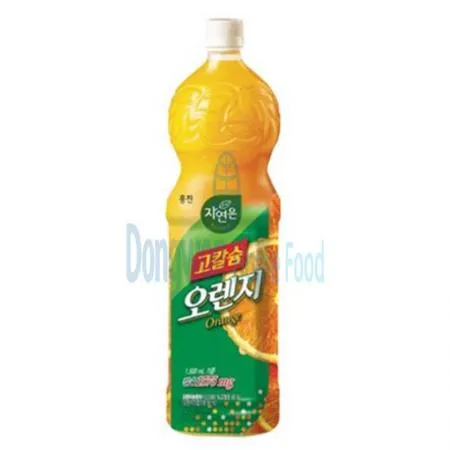 (16:30마감(D) 자연은고칼슘오렌지주스(웅진/PET/1.5L)EA 이미지
