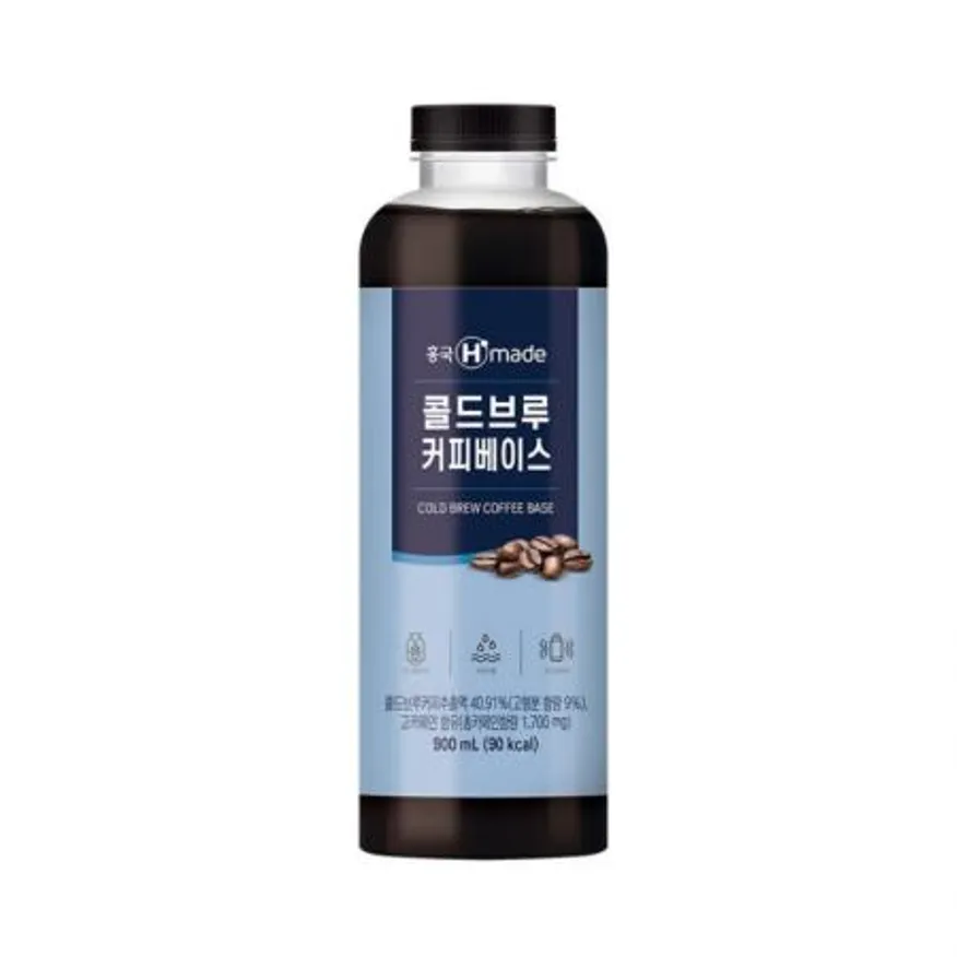 (16:30마감(D) 콜드브루커피베이스(흥국/900ML)EA 이미지