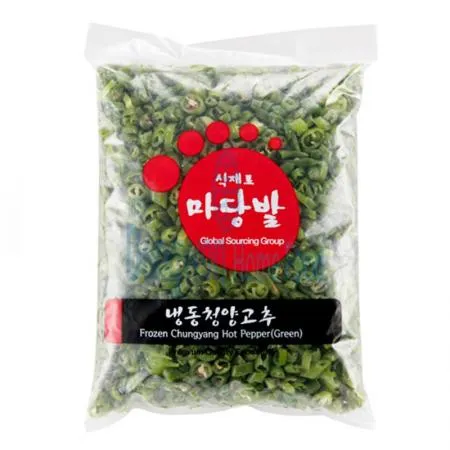 (16:30마감(D) 청양고추(중국산/푸른원/냉동/슬라이스/1kg)EA 이미지