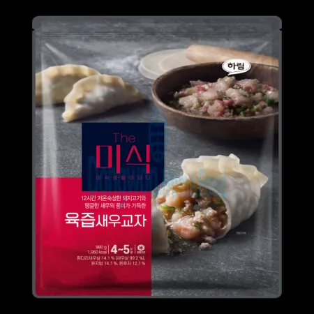 (16:30마감(D) 더미식육즙새우교자(하림산업/약28입/980G)EA 이미지